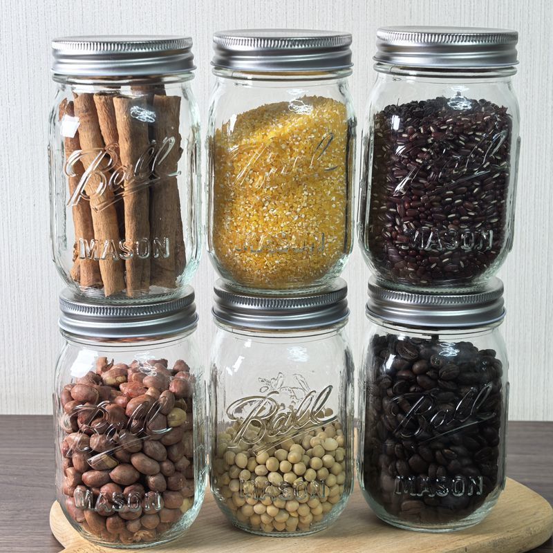 Meal Prep Overnight Oats - Yüksek Sıcaklığa Dayanıklı Cam Kapaklı Kavanoz