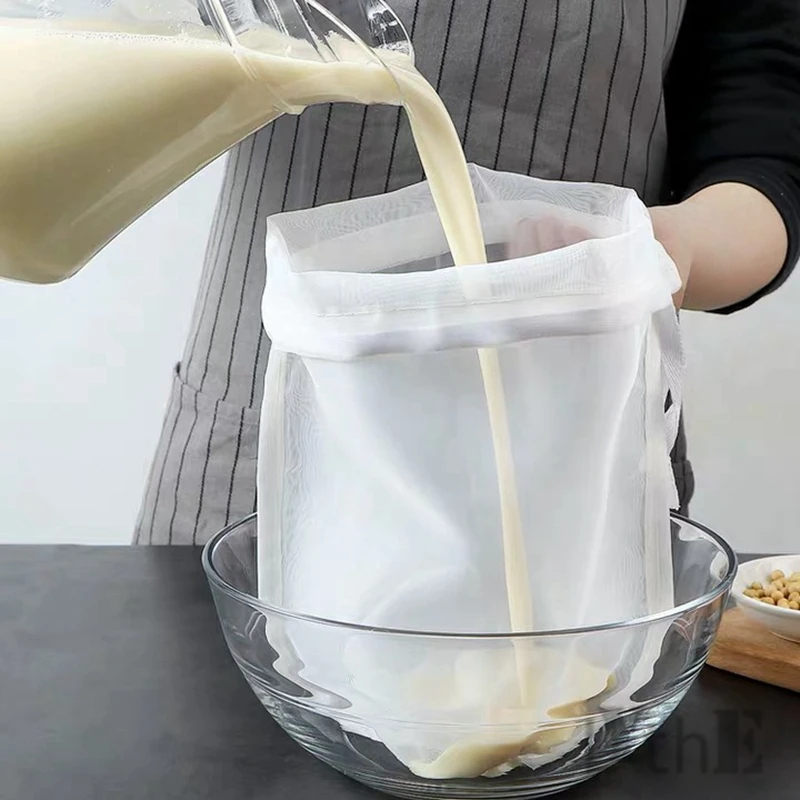 Meal Prep Yogurt - 2'li Soya Sütü Şarap Filtresi Torbası,