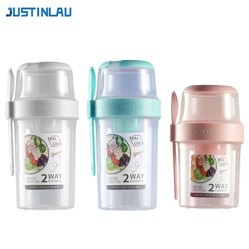 Meal Prep Yogurt - JUSTINLAU Taşınabilir Spor Ağırlık Azaltıcı Salata