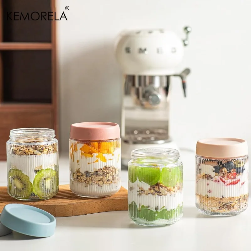KEMORELA 6 Adet Cam Gecelik Yu - Meal Prep Overnight Oats incelemesi ve fiyatı