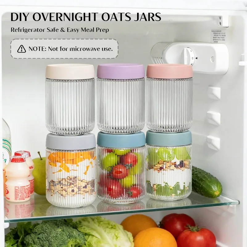 KEMORELA 6 Adet Cam Gecelik Yu - Meal Prep Overnight Oats incelemesi ve fiyatı