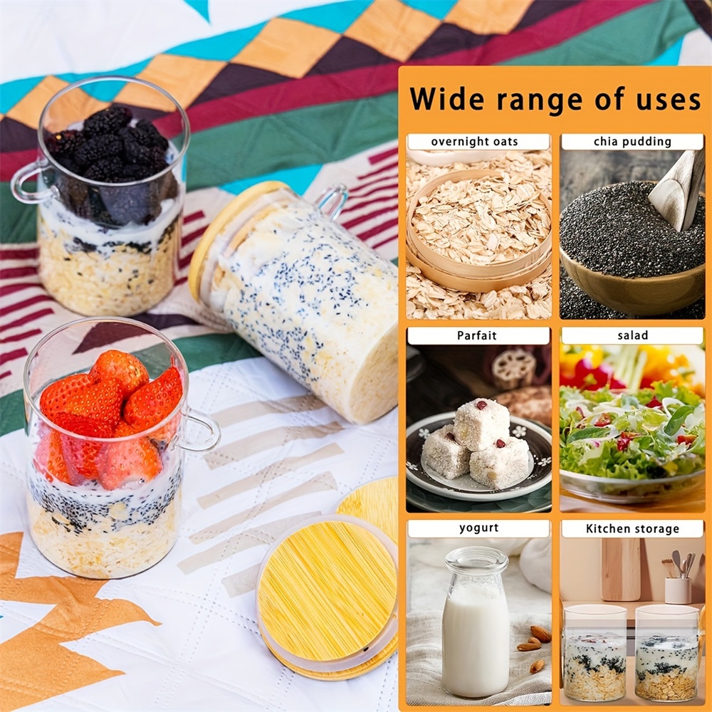 Gecelik Yulaf Ezmesi Kapları K - Meal Prep Overnight Oats incelemesi ve fiyatı