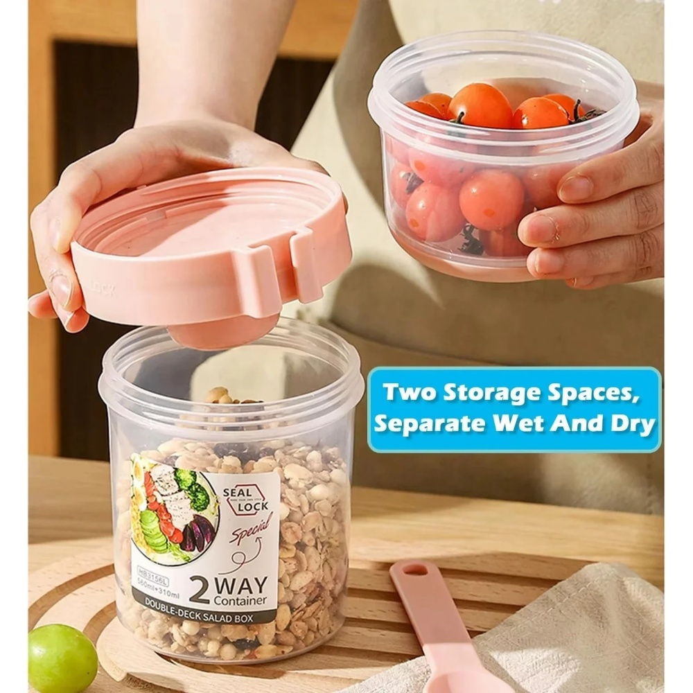 Taşınabilir Salata Kabı Kahval - Meal Prep Yogurt incelemesi ve fiyatı