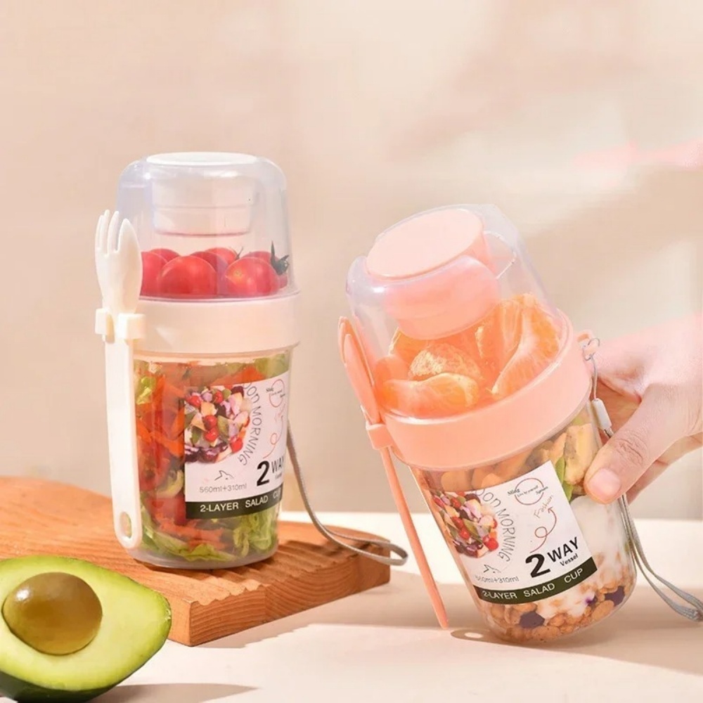Taşınabilir Salata Kabı Kahval - Meal Prep Yogurt incelemesi ve fiyatı