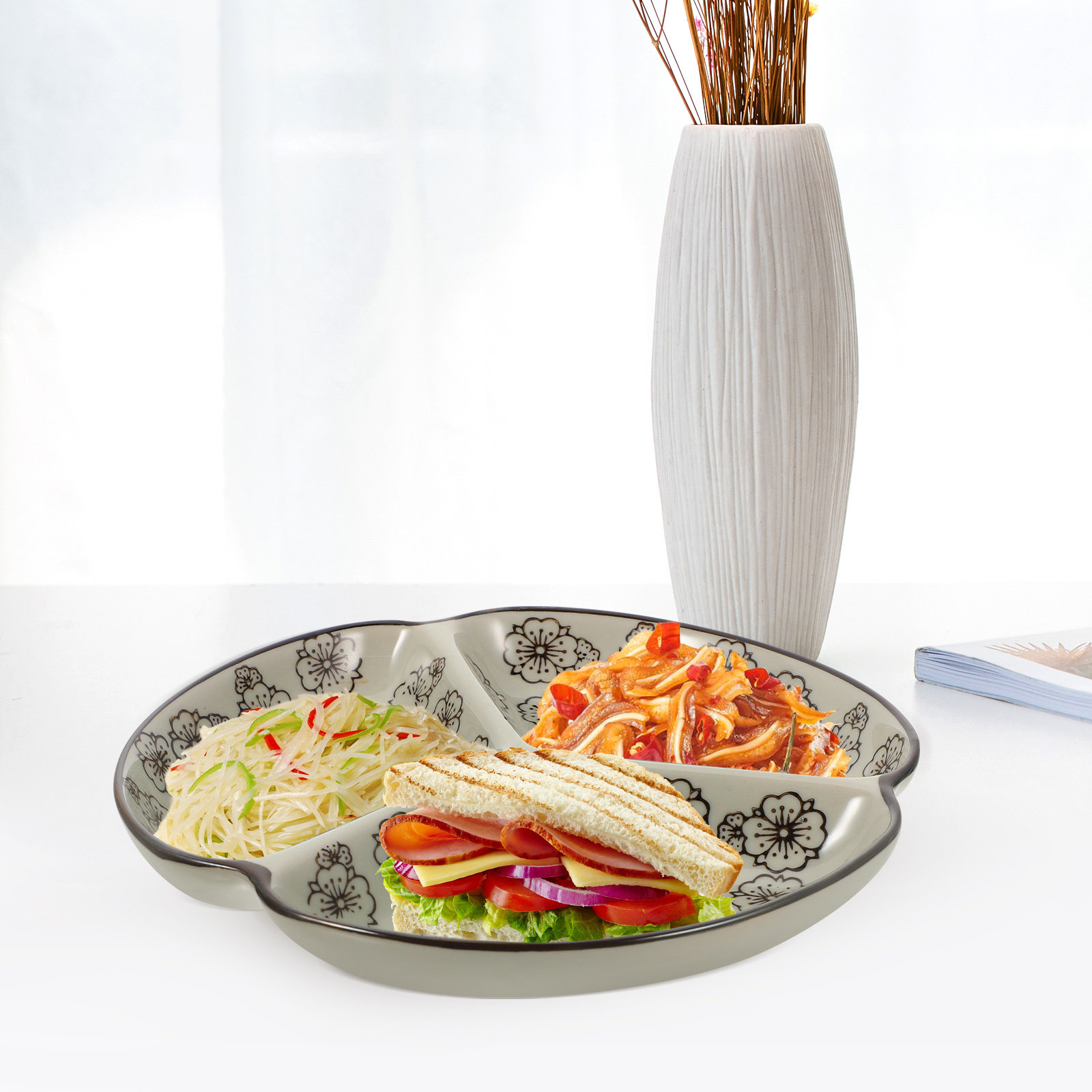 3 Bölmeli Yemek Tabağı, Sağlık - Meal Prep Healthy incelemesi ve fiyatı
