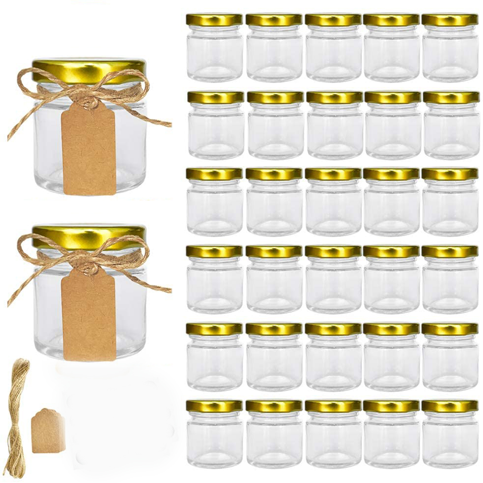 Altın Kapaklı Cam Kavanozlar,  - Spice Jar Labels incelemesi ve fiyatı