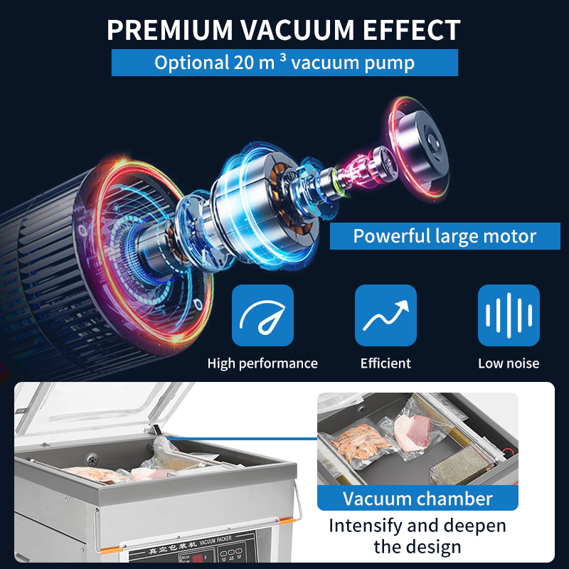 DZ-500 Dikey Tek Bölmeli Gıda  - Meal Prep Vacuum Sealer incelemesi ve fiyatı