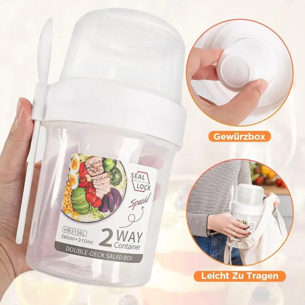 Salata Bardağı Kahvaltı Bardak - Meal Prep Yogurt incelemesi ve fiyatı