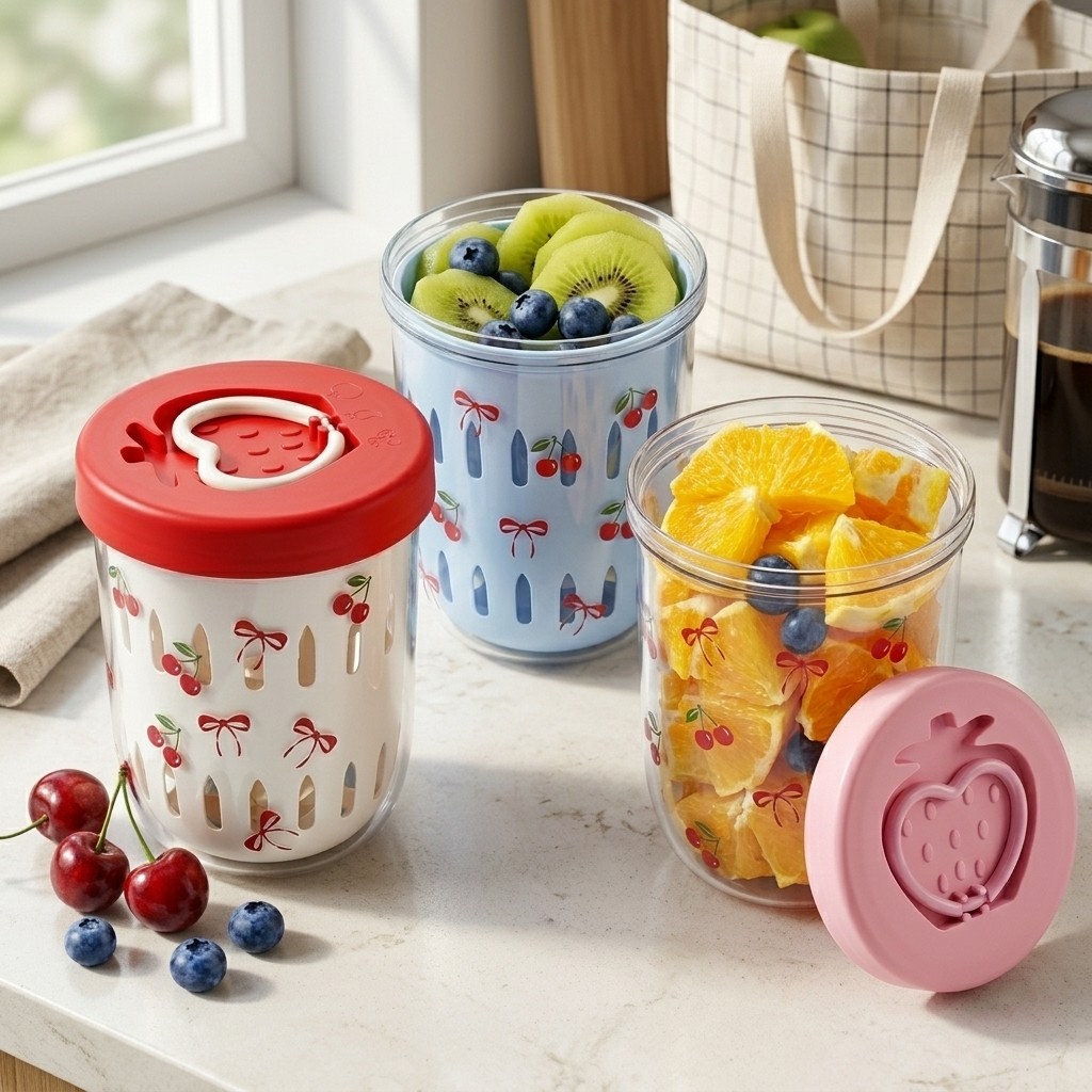 Plastik Salata Kabı, Kapaklı S - Meal Prep Yogurt incelemesi ve fiyatı
