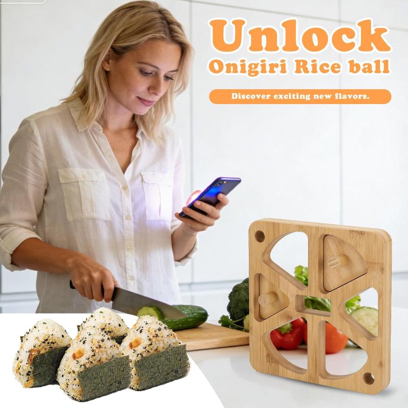Ahşap Onigiri Pirinç Topu Kalı - Meal Prep Onigiri incelemesi ve fiyatı