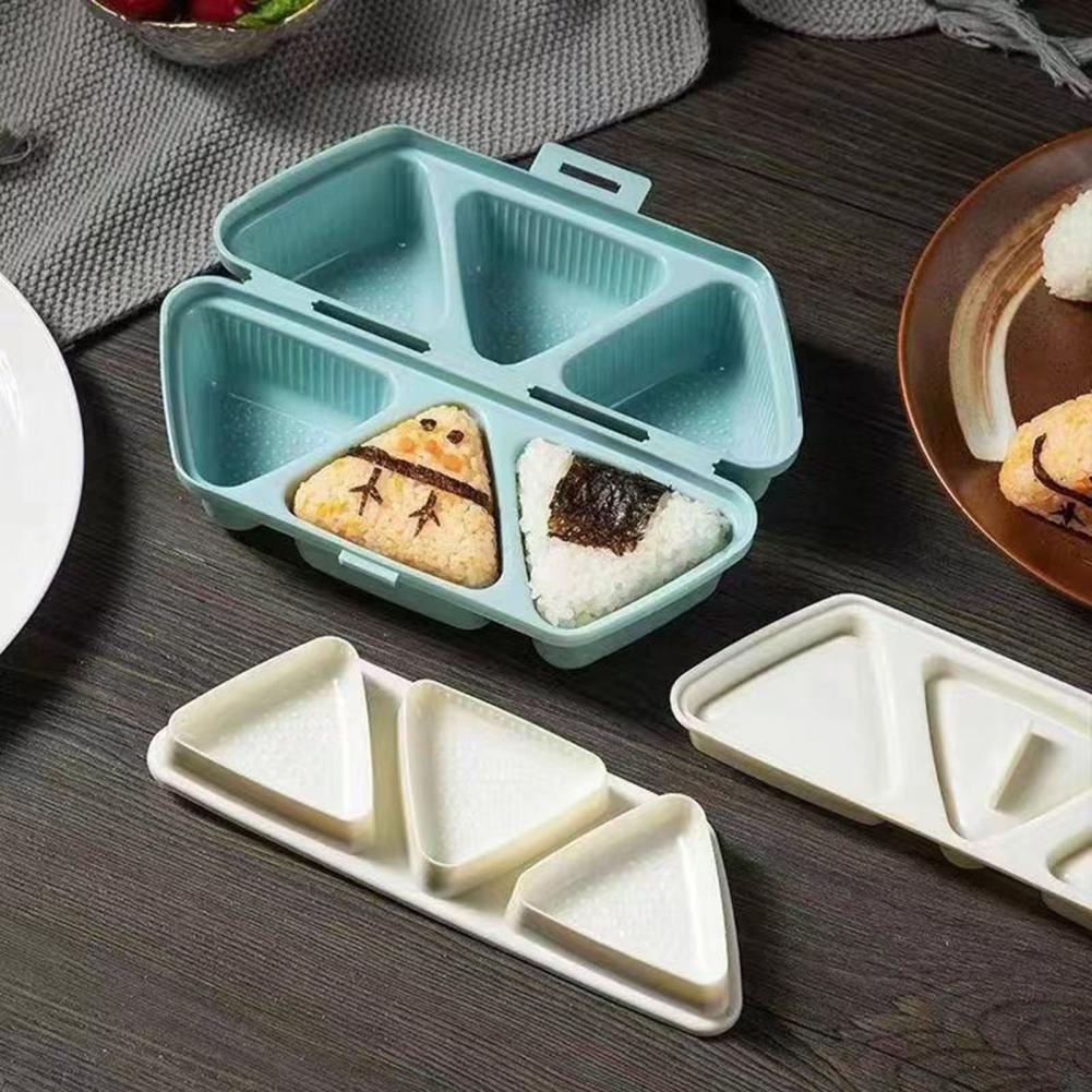 6 Bölmeli Üçgen Onigiri Kalıbı - Meal Prep Onigiri incelemesi ve fiyatı