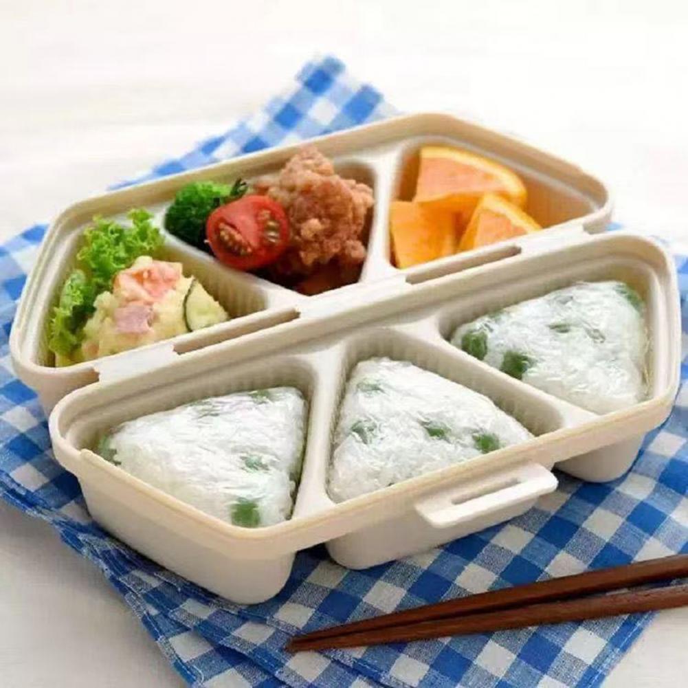 6 Bölmeli Üçgen Onigiri Kalıbı - Meal Prep Onigiri incelemesi ve fiyatı