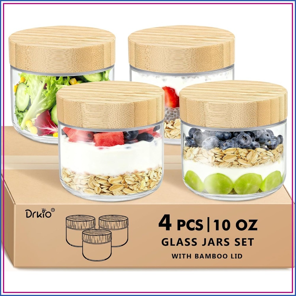 10 Oz Gecelik Yulaf Ezmesi Kap - Meal Prep Overnight Oats incelemesi ve fiyatı