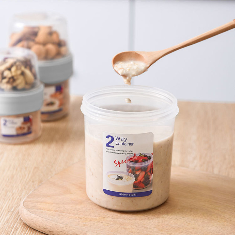 Çift Katmanlı Sızdırmaz Yiyece - Meal Prep Yogurt incelemesi ve fiyatı